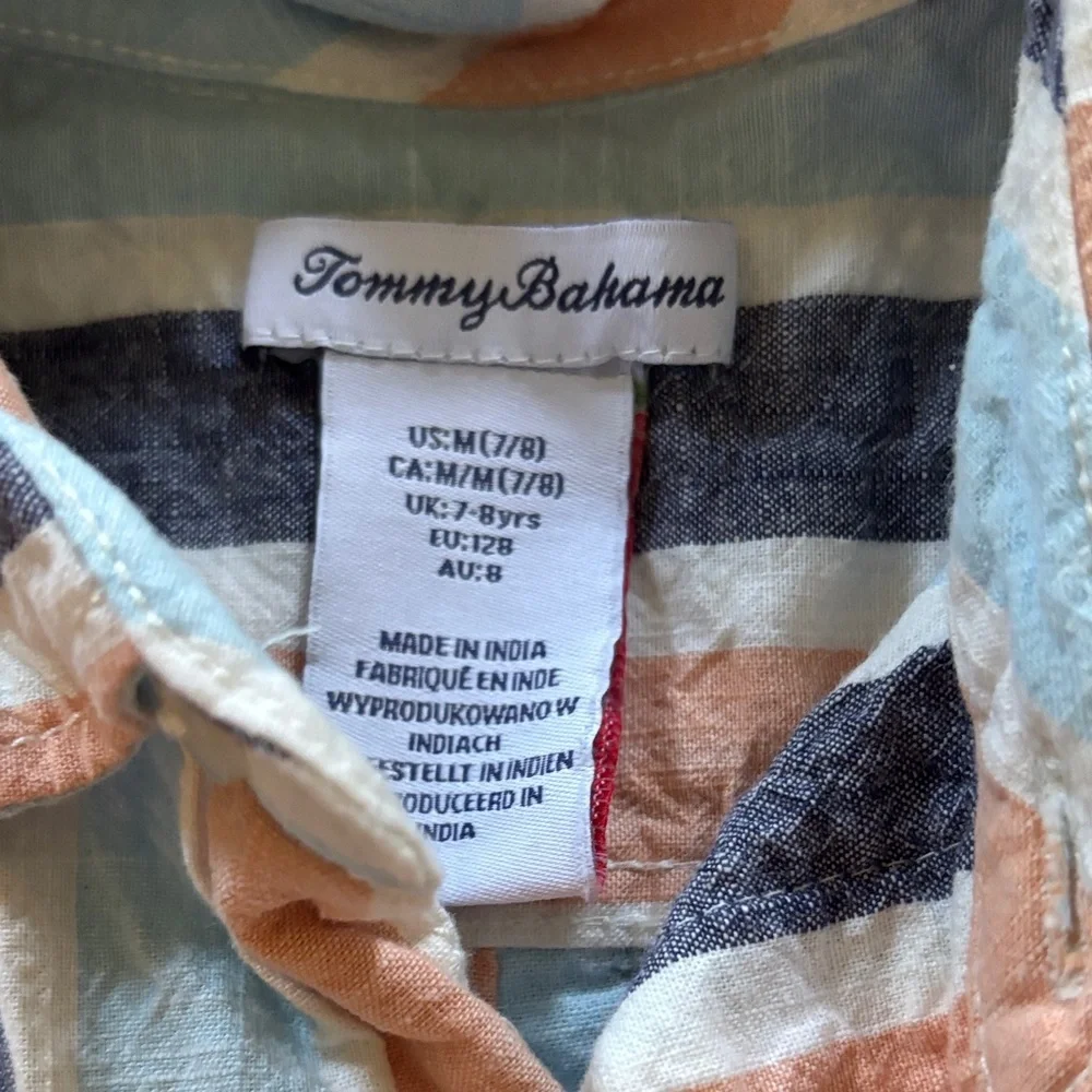 Tommy Bahama vibrant striped